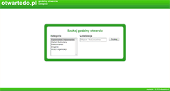 Desktop Screenshot of otwartedo.pl